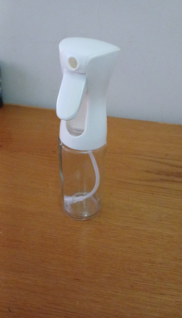 Beyaz şeffaf yağ Şişesi Sprey Başlıklı - Görsel 2