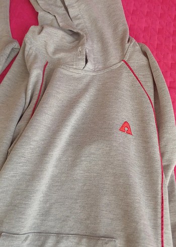 Gri Kız Eşofman Takımı Kapüşonlu - Görsel 6