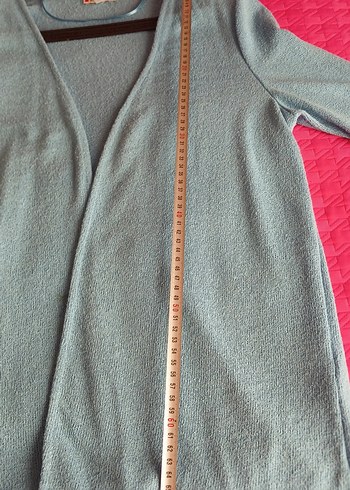 Mavi Kadın Salaş Hırka - Görsel 3