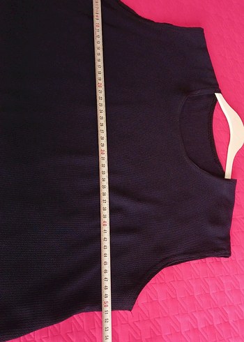 Lacivert Kolsuz Tunik - Görsel 2