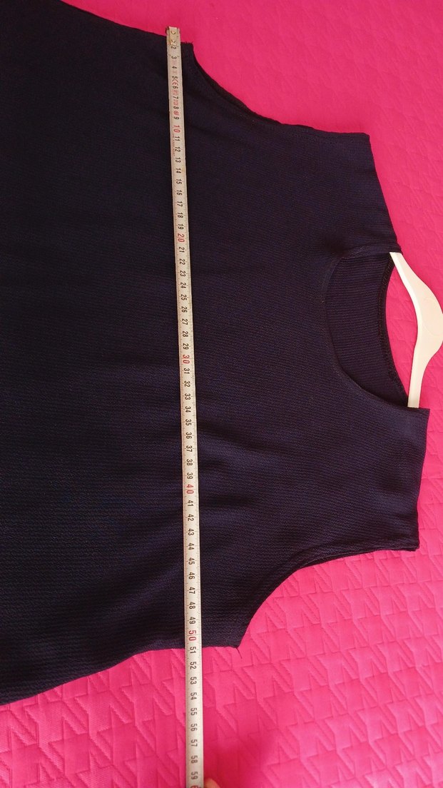 Lacivert Kolsuz Tunik - Görsel 2