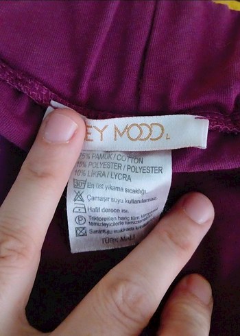 Uzun Mor Kadın Tunik ve Pantolon Takımı - Görsel 5