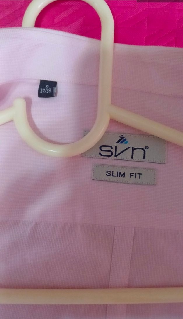 İNTER SİVIN ÜRÜNÜ SIFIR Pembe Düğmeli Erkek Gömlek - Görsel 2