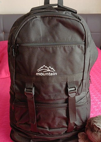 Tokalı Siyah Erkek Sırt Çantası - Görsel 2