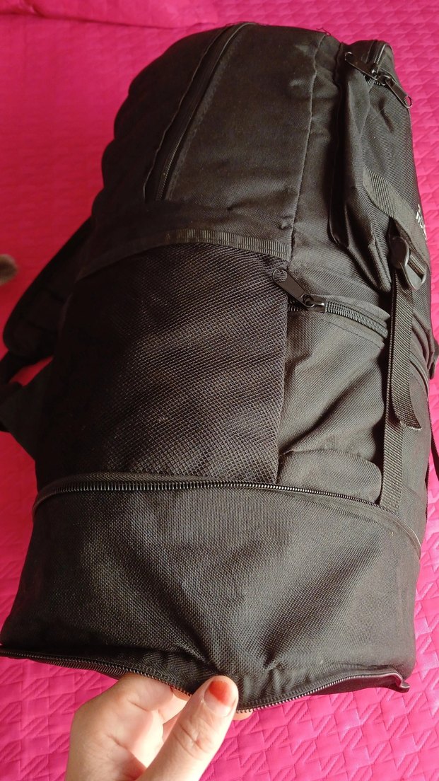 Tokalı Siyah Erkek Sırt Çantası - Görsel 4