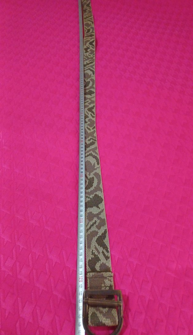 Tokalı Gri Desenli Kamuflaj Kemer - Görsel 4