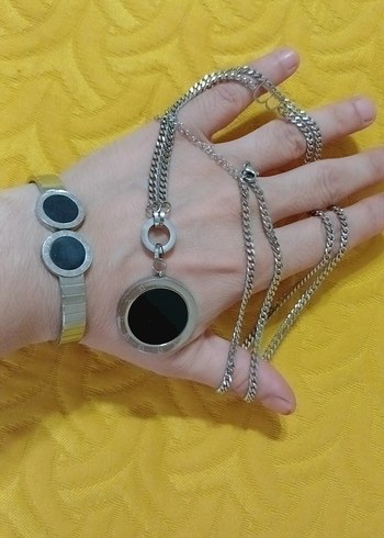 ÇELİK KOLYE VE BİLEKLİKG - Görsel 3