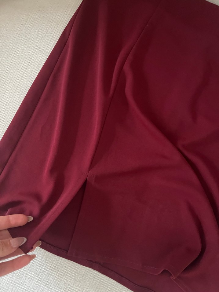 Bordo  Etek - Görsel 2