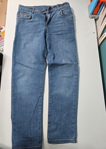 Erkek Çocuk Regular Fit Mavi Denim Pantolon