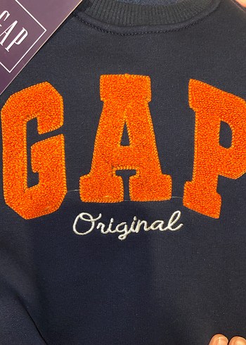 GAP Erkek Lacivert Baskılı Sweatshirt ve Eşofman Takımı 3-10 yaş - Görsel 3