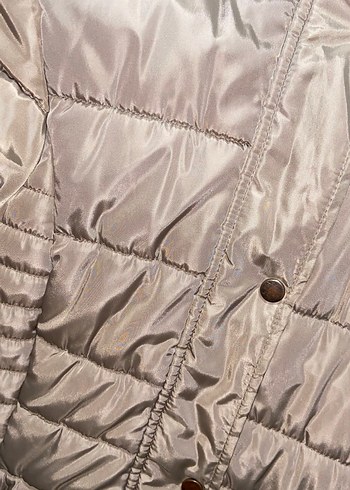 Kadın mont bej 36 s ölçü - Görsel 4