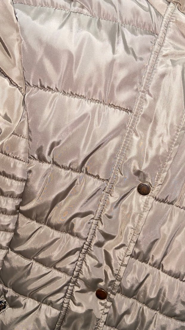 Kadın mont bej 36 s ölçü - Görsel 4