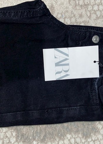 Kız Çocuk Siyah Kot Pantolon - Görsel 2