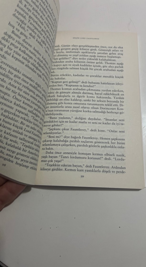 Küçük Lord Fauntleroy - Orijinal Çeviri - Görsel 3