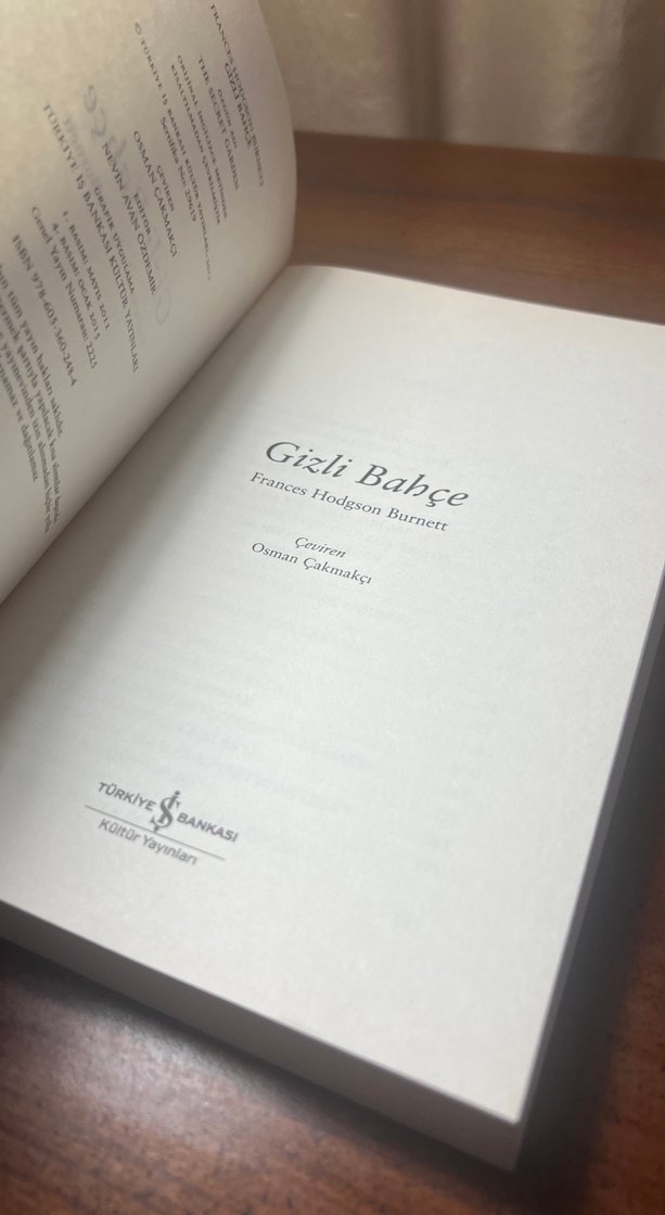 Gizli Bahçe - Frances Hodgson Burnett - Görsel 3