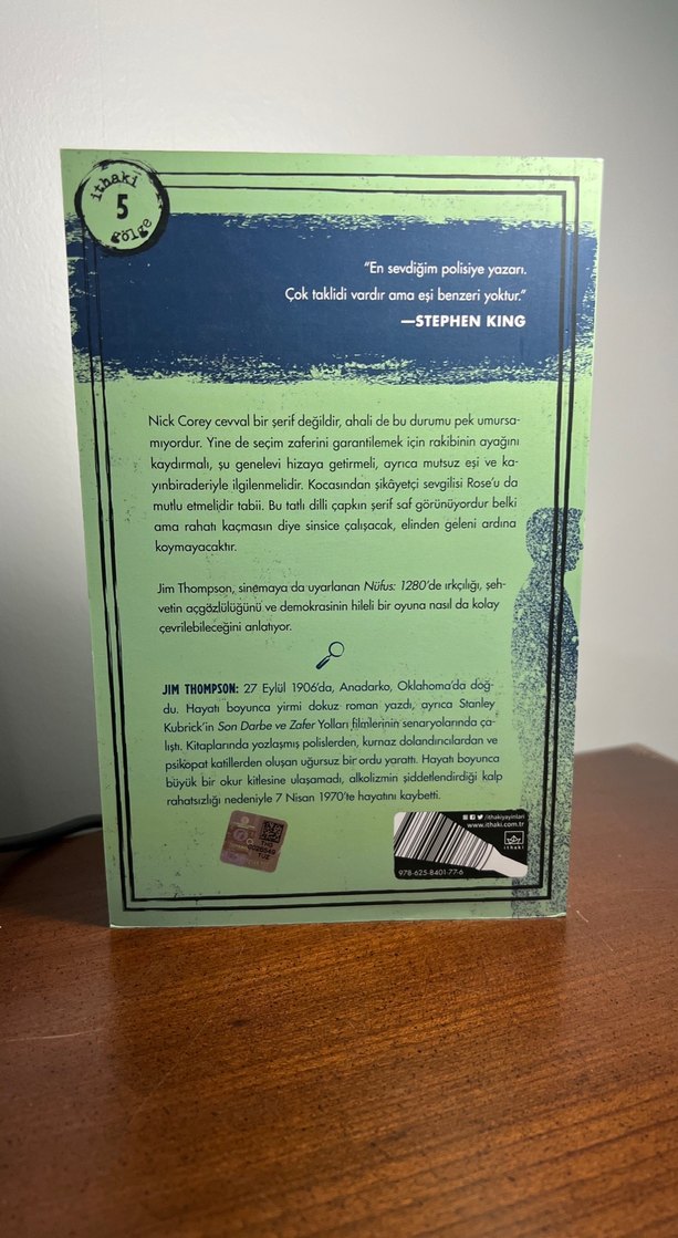 Nüfus: 1280 - Jim Thompson - Görsel 2