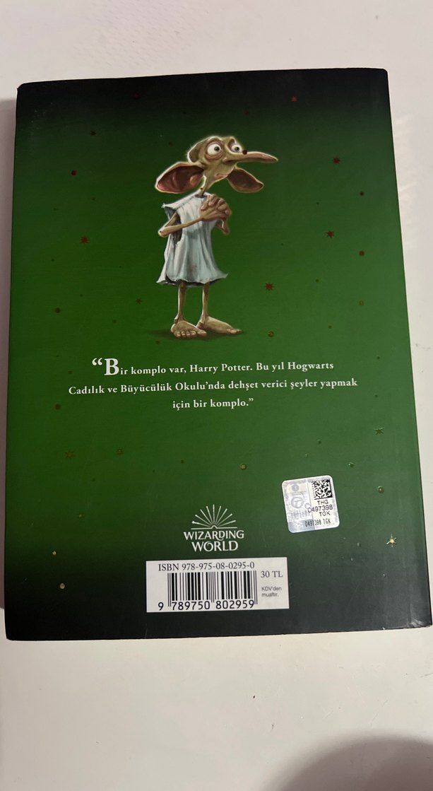 Harry Potter ve Sırlar Odası - J.K. Rowling - Görsel 4