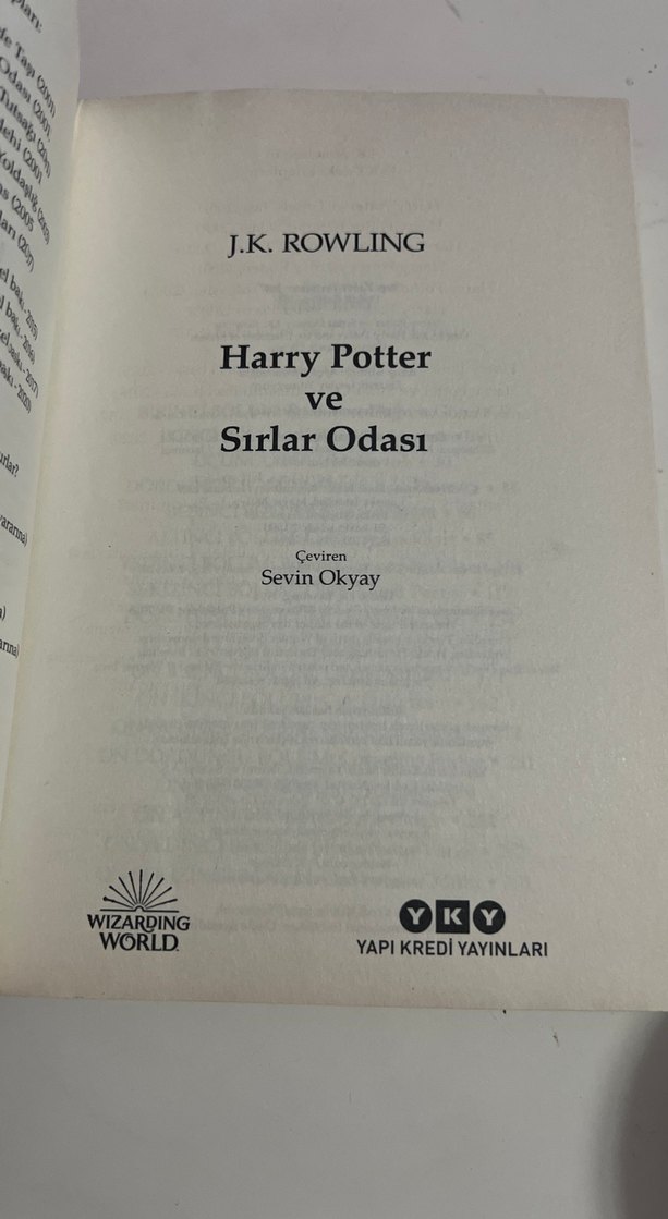 Harry Potter ve Sırlar Odası - J.K. Rowling - Görsel 3
