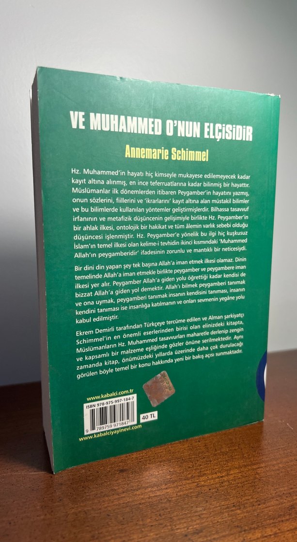 Ve Muhammed O'nun Elçisidir - Annemarie Schimmel - Görsel 2