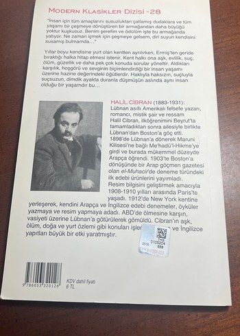 Halil Cibran - Ermiş Kitabı - Görsel 2