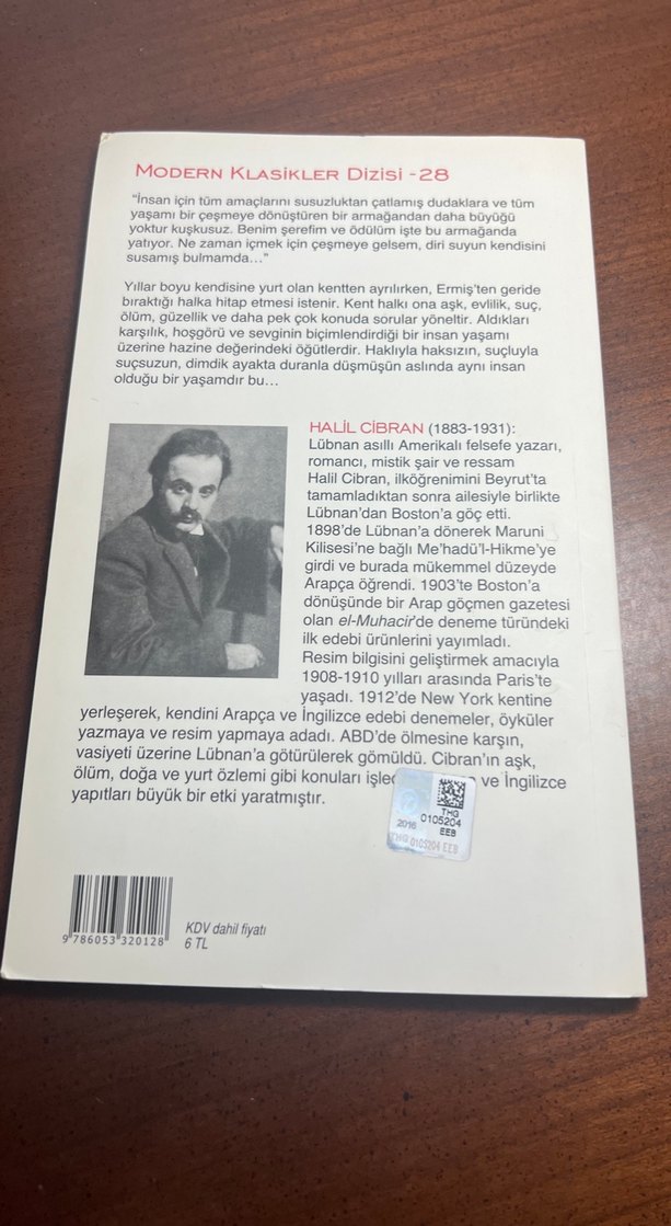 Halil Cibran - Ermiş Kitabı - Görsel 2