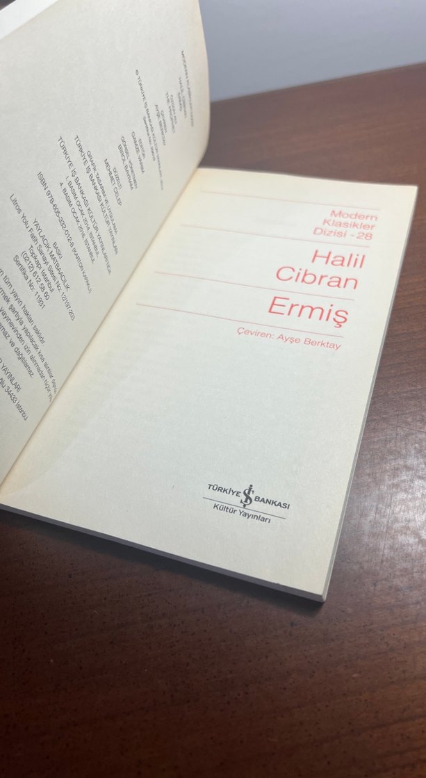 Halil Cibran - Ermiş Kitabı - Görsel 3