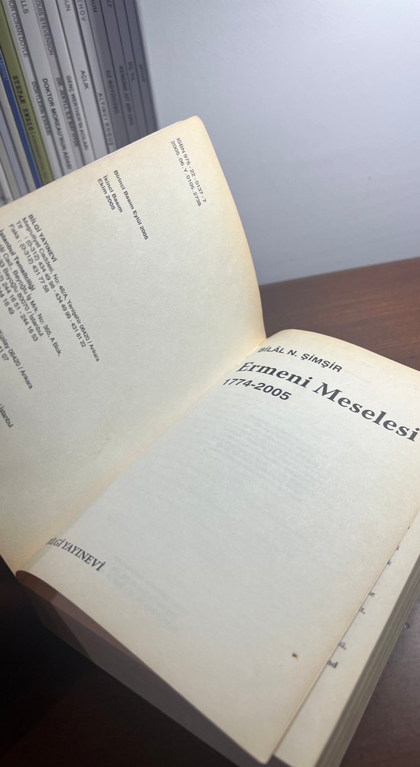 Ermeni Meselesi 1774-2005 Bilal N. Şimşir - Görsel 4