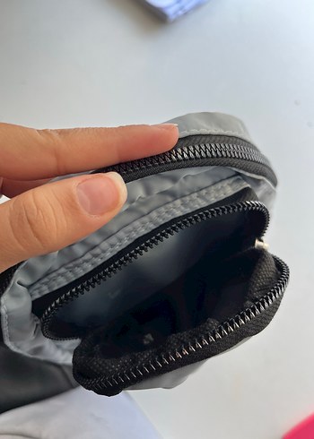 Açık mavi Kadın Fermuarlı Çapraz Çanta - Görsel 5