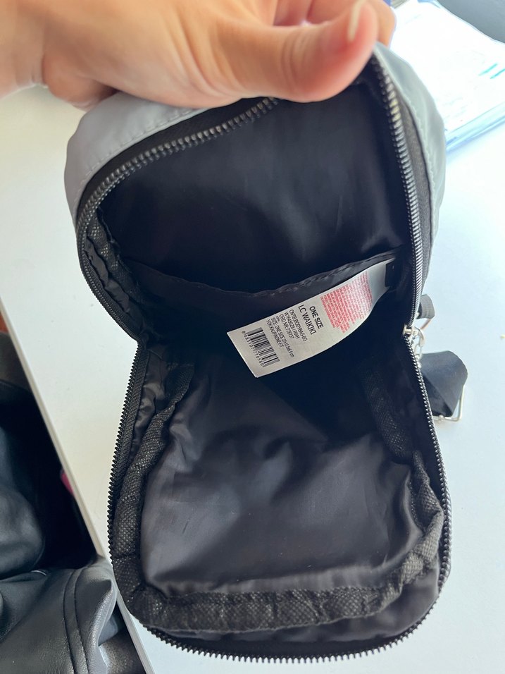 Açık mavi Kadın Fermuarlı Çapraz Çanta - Görsel 4