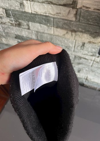 Kedi Desenli Gri Örgü Kadın Bere - Görsel 6