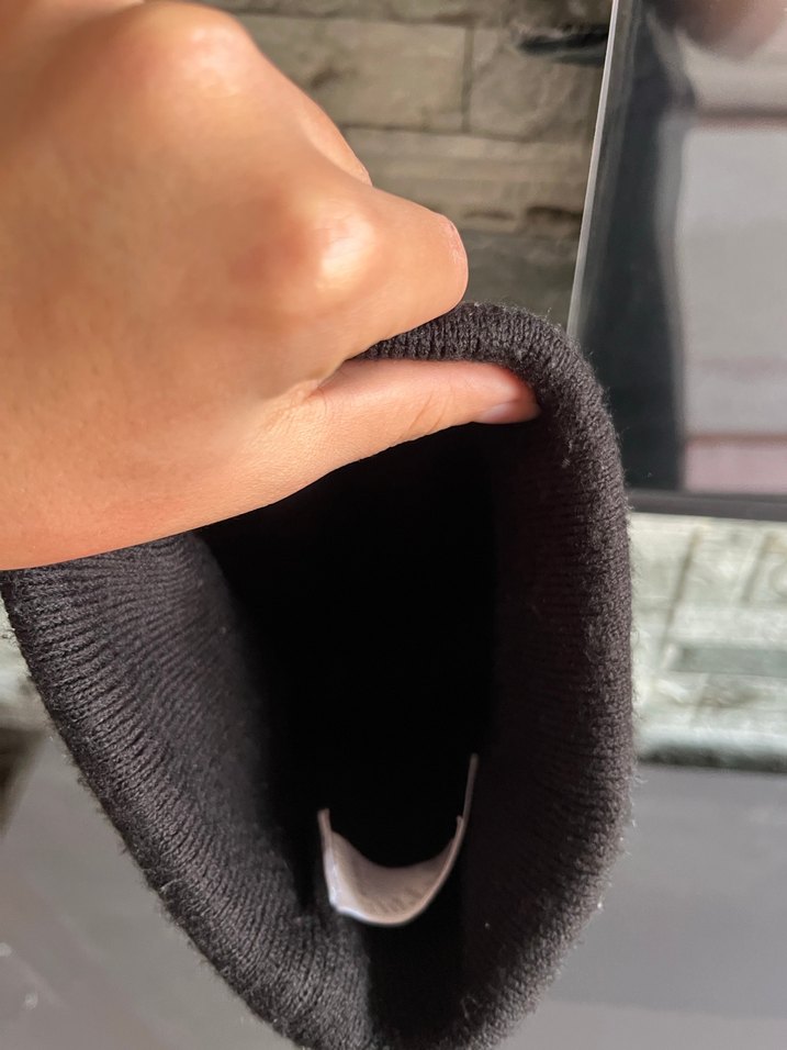 Kedi Desenli Gri Örgü Kadın Bere - Görsel 5