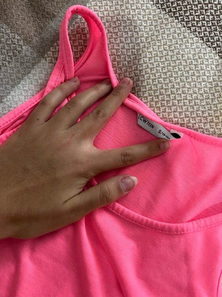 Pembe Spor çocuk  Atlet - Görsel 3