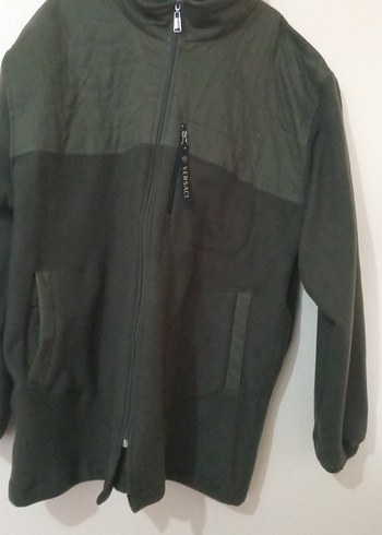 Fermuarlı Uzun Kollu Erkek Gri Polar - Görsel 13