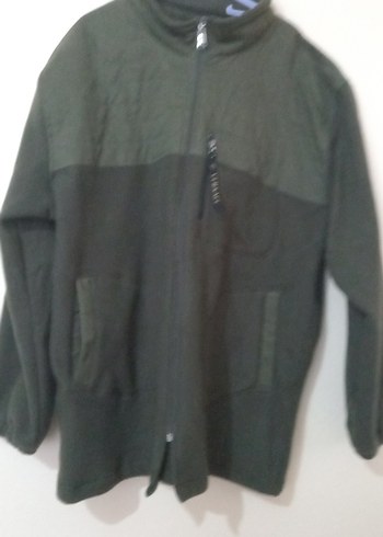 Fermuarlı Uzun Kollu Erkek Gri Polar - Görsel 6