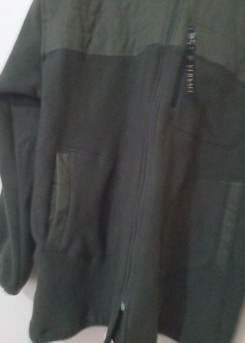 Fermuarlı Uzun Kollu Erkek Gri Polar - Görsel 8