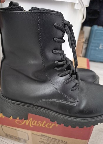 Siyah Deri Bot - Görsel 4