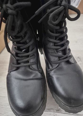 Siyah Deri Bot - Görsel 3