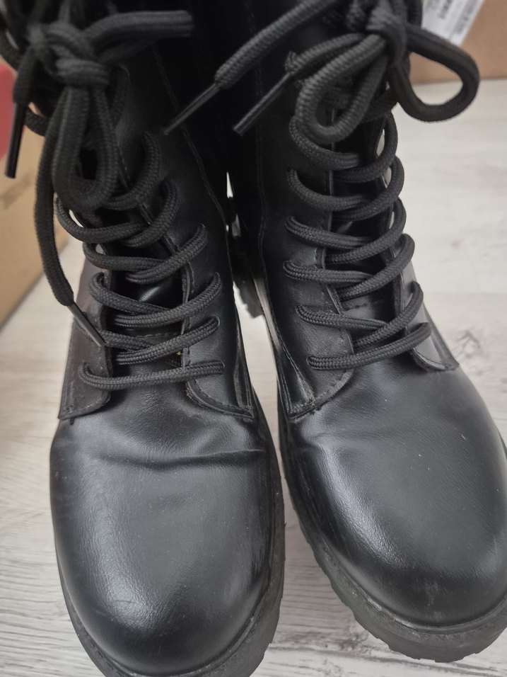 Siyah Deri Bot - Görsel 3