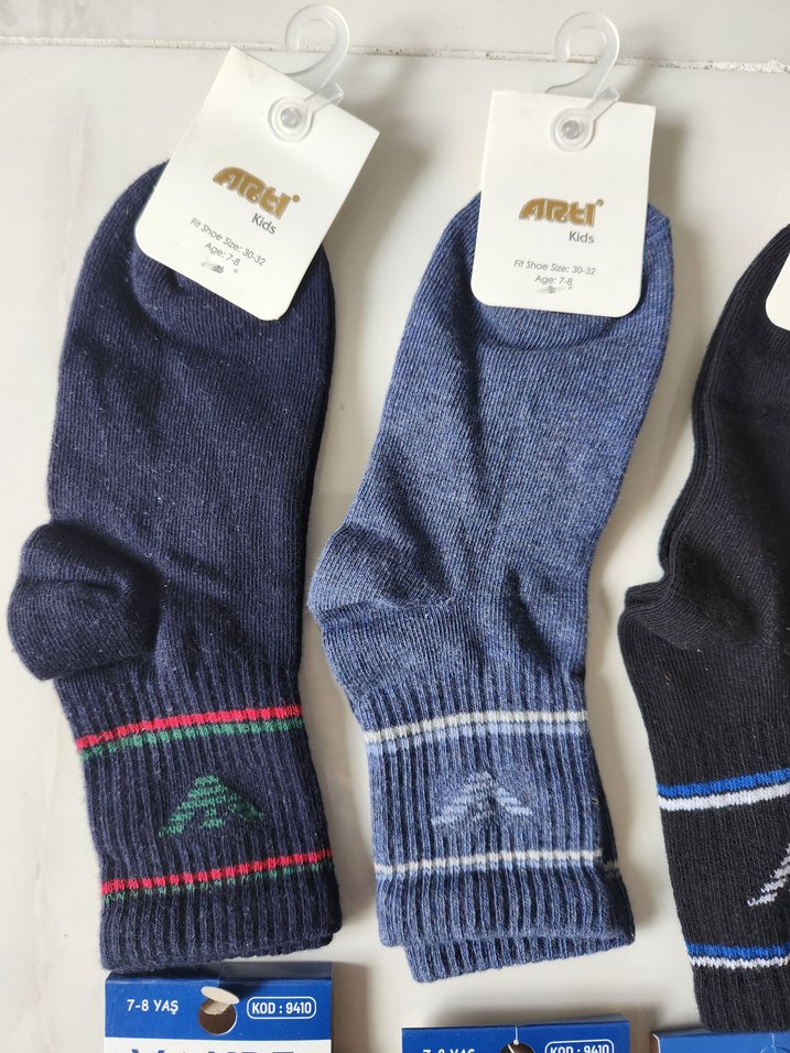 Erkek Çocuk Çorap 7/8 yaş - Görsel 4