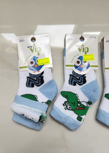 Çocuklar için Renkli Baskılı Çoraplar - Görsel 3