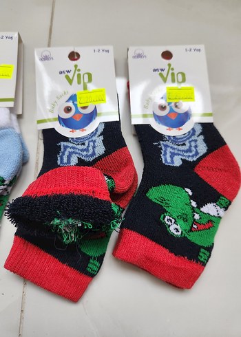 Çocuklar için Renkli Baskılı Çoraplar - Görsel 5