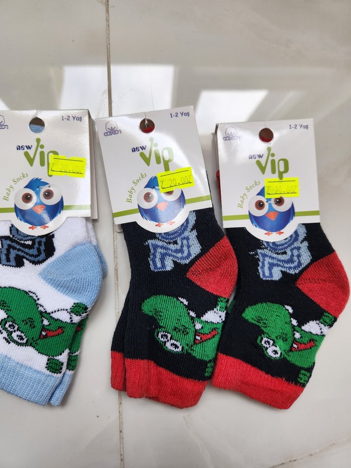 Çocuklar için Renkli Baskılı Çoraplar - Görsel 4