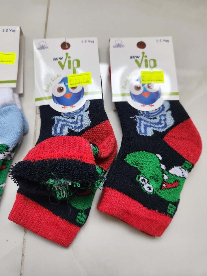 Çocuklar için Renkli Baskılı Çoraplar - Görsel 5