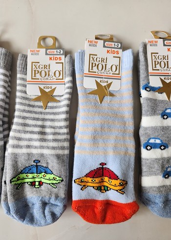 Erkek çocuk çorap 1/2 yaş - Görsel 3