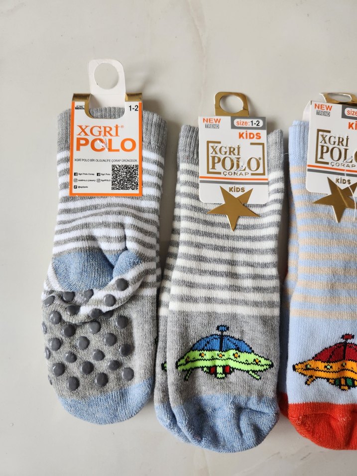 Erkek çocuk çorap 1/2 yaş - Görsel 2