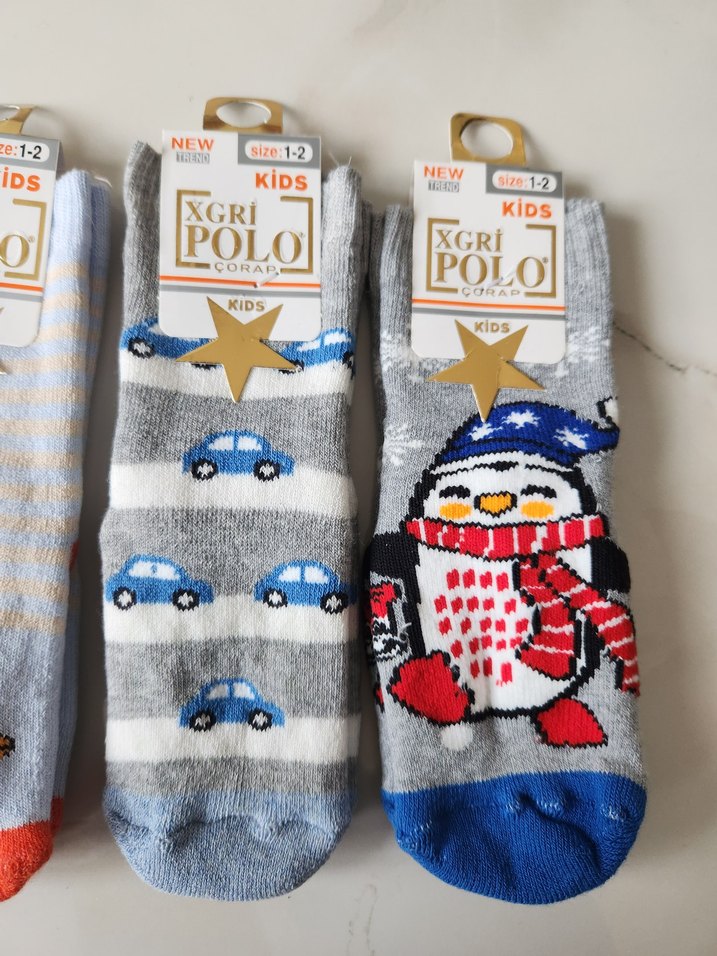 Erkek çocuk çorap 1/2 yaş - Görsel 4