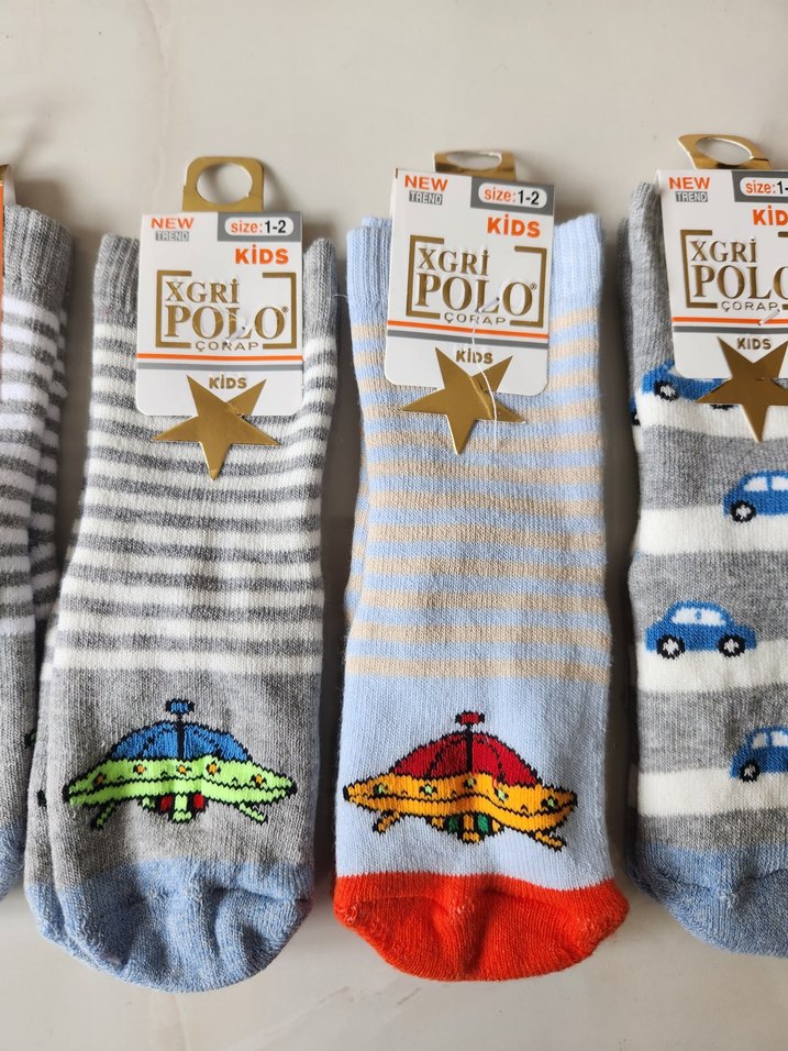 Erkek çocuk çorap 1/2 yaş - Görsel 3