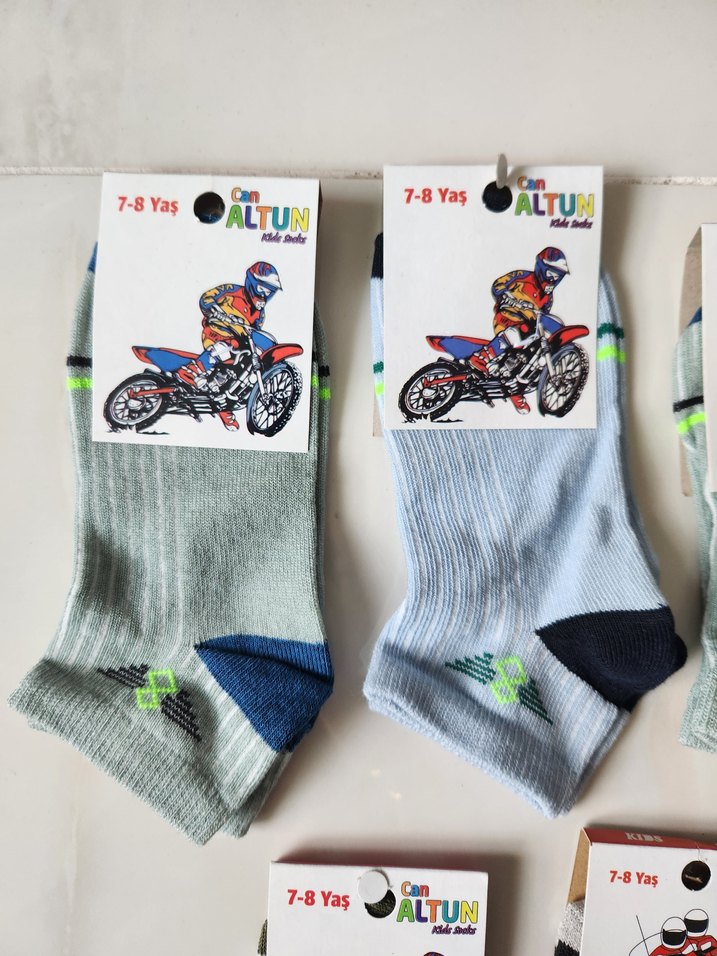 Erkek çocuk çorap 7/8 yaş - Görsel 2