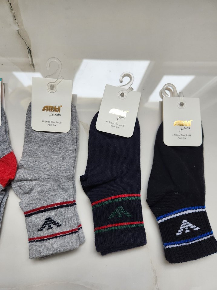 Çocuk Renkli Baskılı Çorap 2/3 yaş - Görsel 3