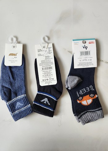 Erkek Çocuk desenli çorap - Görsel 2